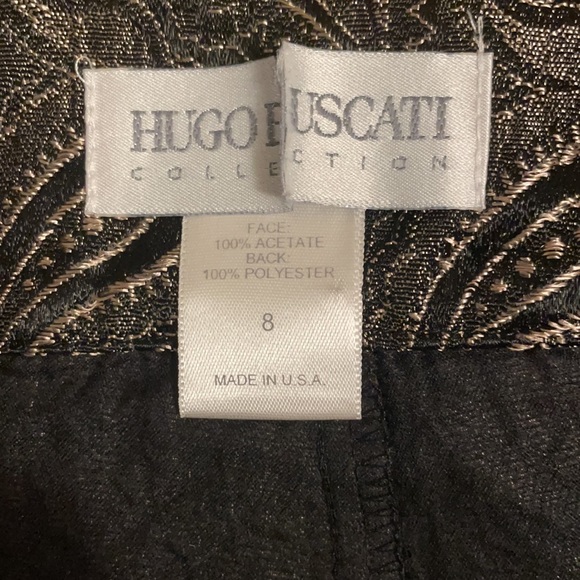 HUGO BUSCATI Collection PANT SLACKS Paisley Capri - Picture 11 of 14